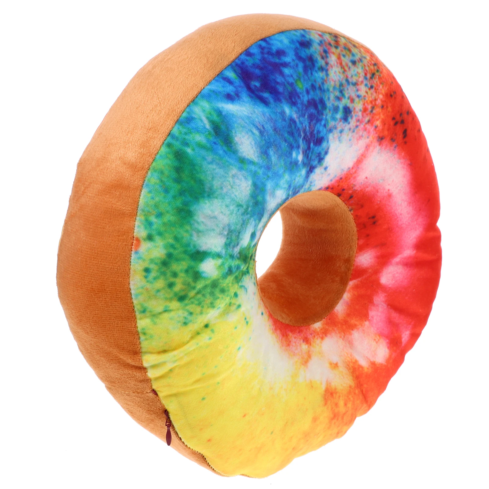 

Chocolate Donut Pillow Seat Cushion Toy Decor Doughnut Pillows Sweet Food Shape Cute Filling Chair Soft Realistic