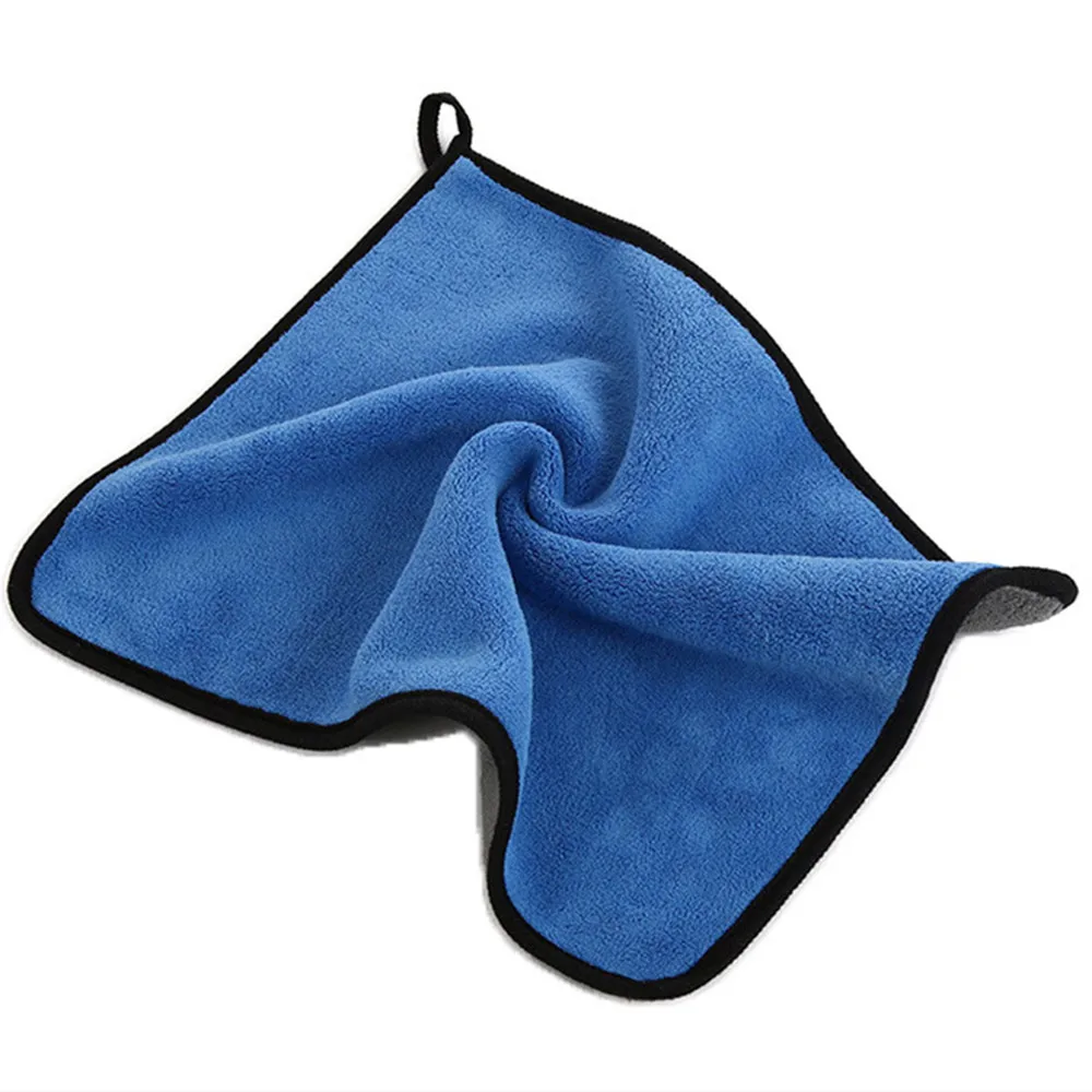 Microfiber Towel Super Absorbent Car Wash Cleaning Drying Cloth Multiple Size Colors Car Motorcycle Household Care Detailing