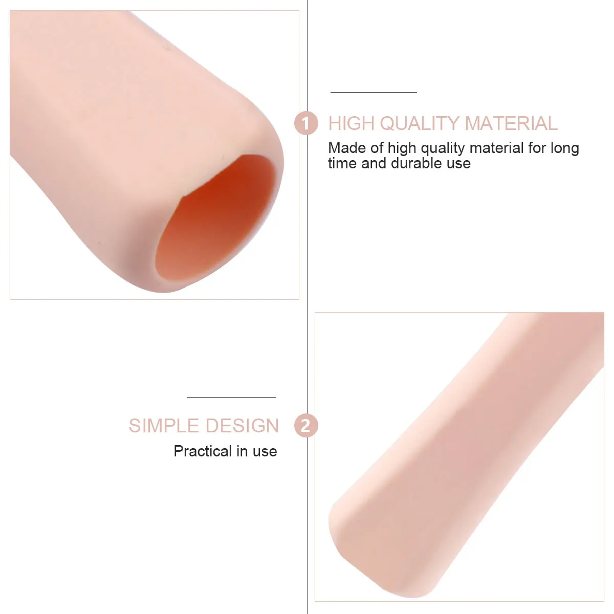 

Pencil2 Protective Case Anti-roll Holder Silicone Cover Comfortable Sleeve Tip Protector