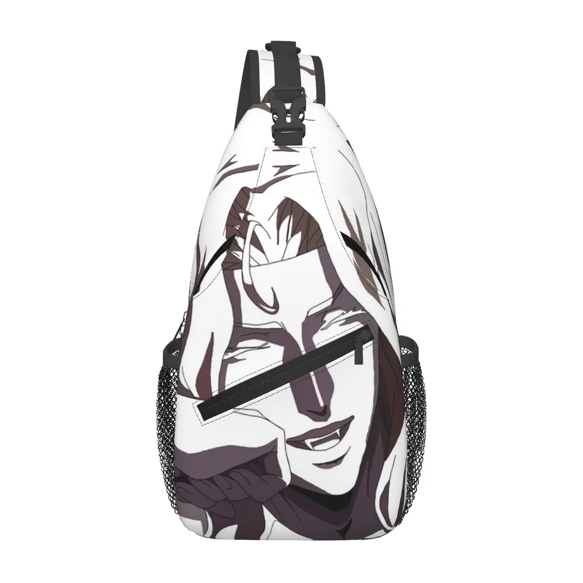 Alucard From Castlevania Chest Bag Men Sling Crossbody Backpack Chest Bag Traveling Hiking Daypack Shoulder Bag