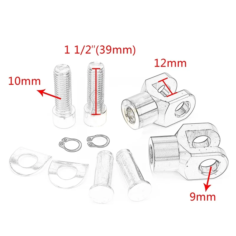 CNC Motorcycle Passenger Foot Peg Mounting Bracket Kit Universal For Harley Softail FXST Low Rider Custom FXLR FXR Super Glide