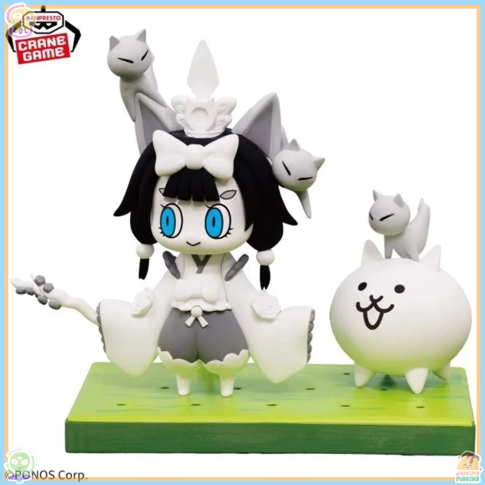 متوفر في المخزون لعبة شخصيات الحركة الأصلية لمهرجان BANPRESTO The Battle Cats Super Extreme Cat