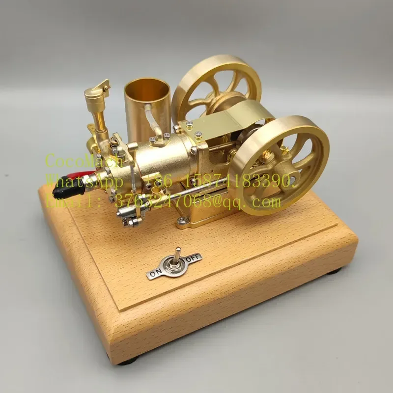 Water Cooled Horizontal Vintage Internal Combustion Engine Model M25 for Laboratory Teaching Physics Experiment Collection