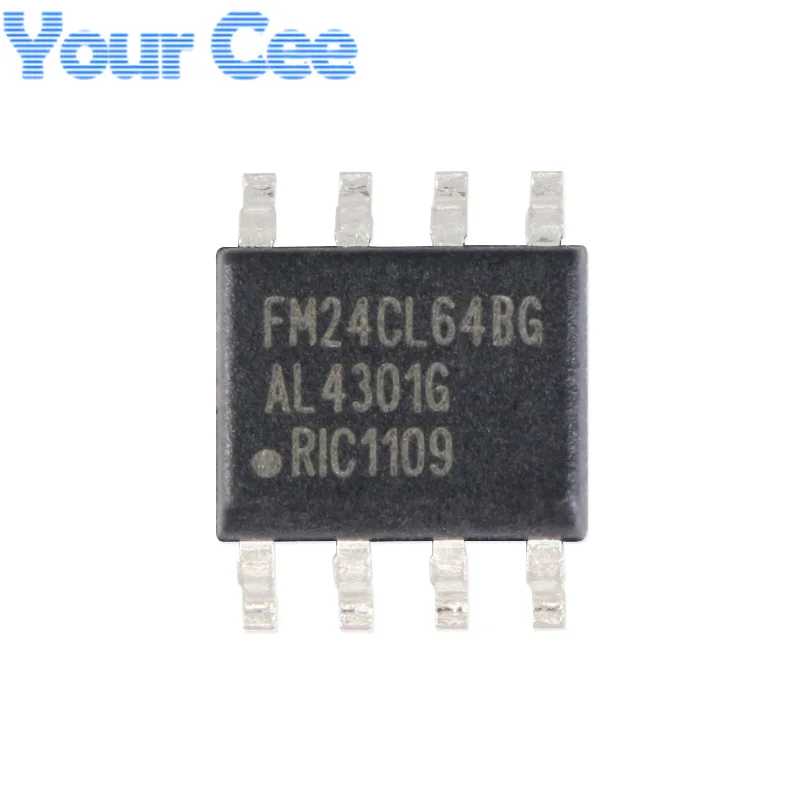 5pcs/1pc FM24CL64B-GTR FM24CL64B 64Kbit I2C Interface FRAM Ferroelectric Memory 3.0V-3.6V