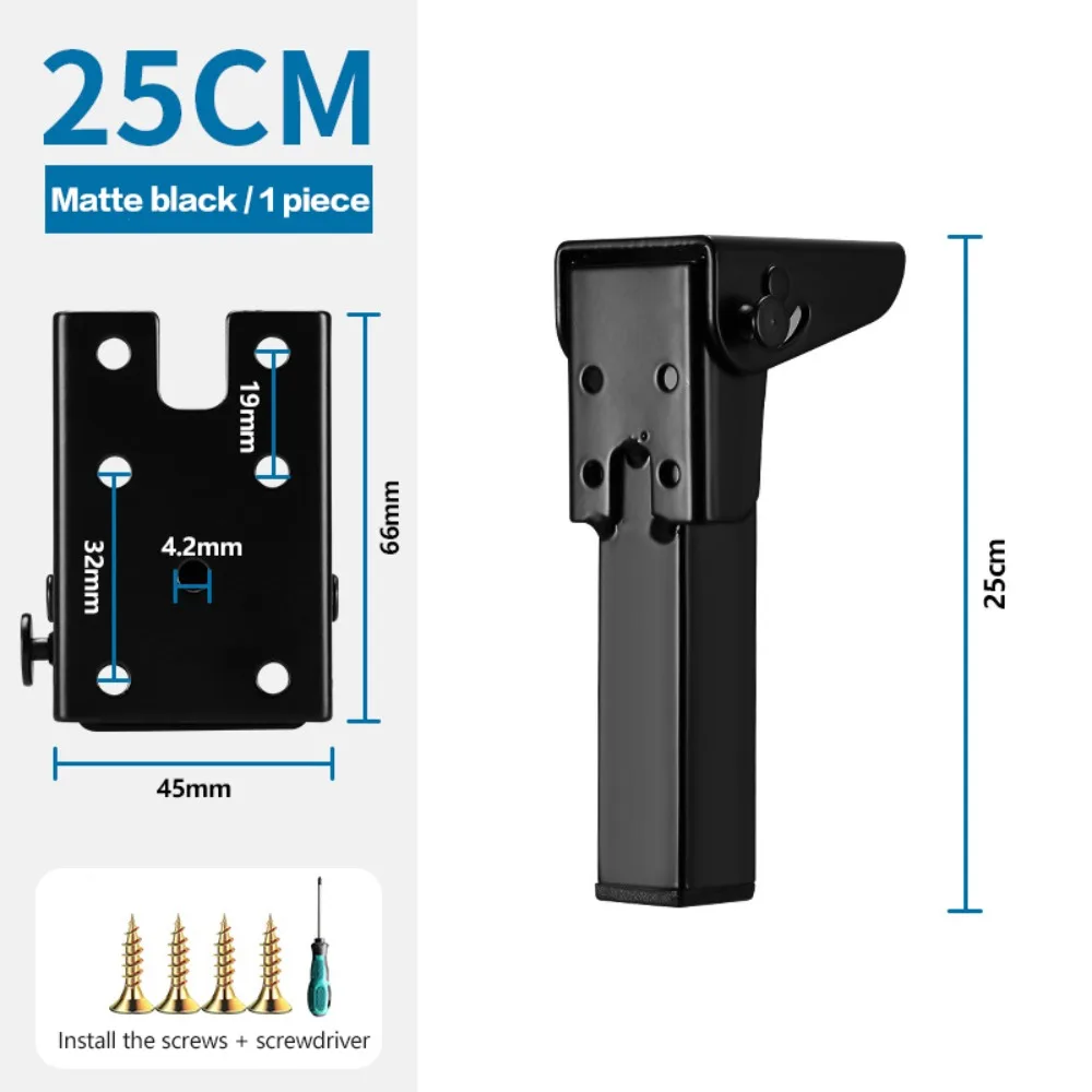 

Easy Move Metal Furniture Feet Adjustable Furniture Leg Metal Legs Removable Durable Computer Desk Foot Home Office Coffee Table