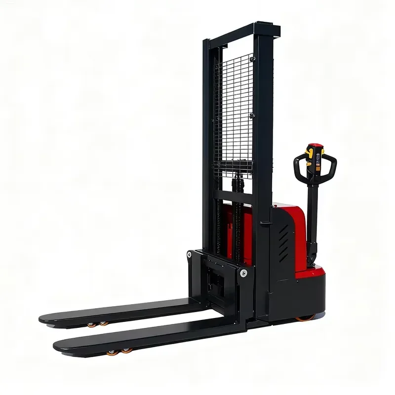 High Lift 1.5 Ton Electric Pallet Stacker, Max 6m Lifting Mast, Support OEM Custom Logo & Color Painting