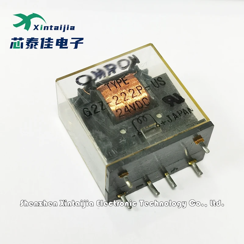 1PCS G2Z-222P-US 24VDC G2Z-222P-US-24VDC relay 100% brand new and authentic, ready to ship in stock