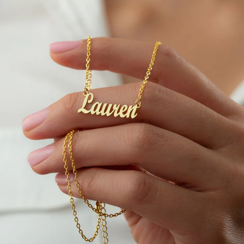 Collana con targhetta in argento personalizzata da uomo - Italia