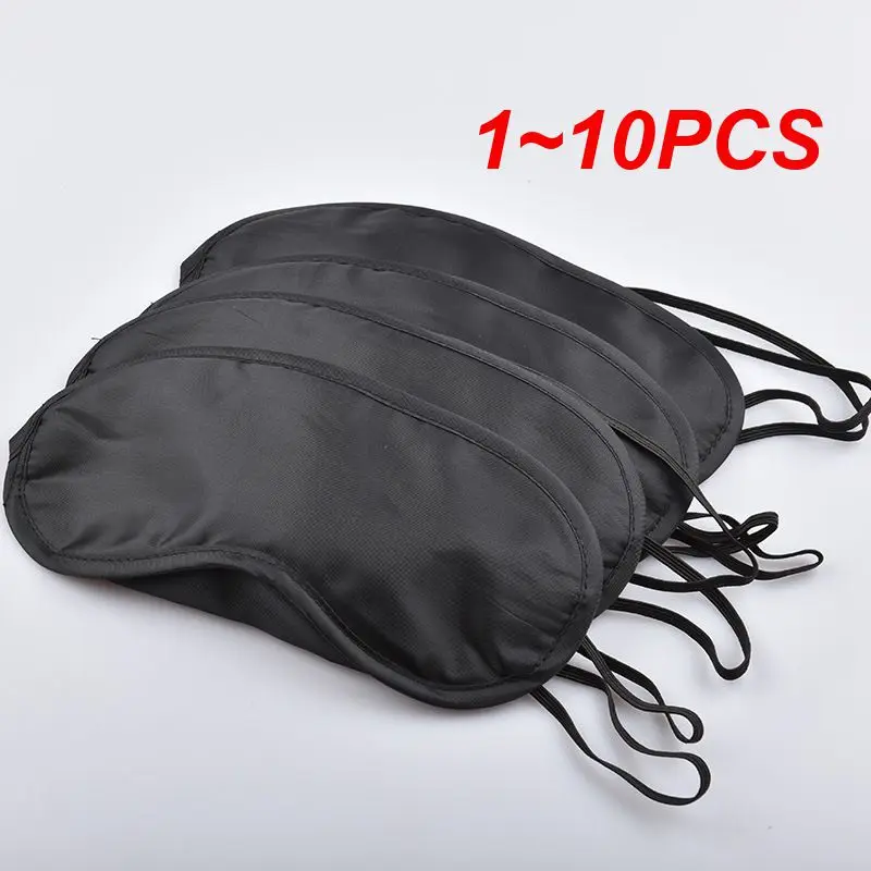 1~10PCS lot Gift Travel Sleep Mask fast Sleeping Eye Mask Eyeshade Cover Shade Patch Women Men Soft Portable Blindfold Travel