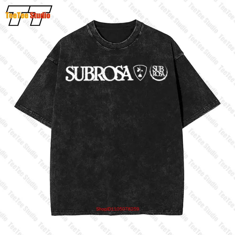 Subrosa Bikes Logo Bmx Bike Parts Vintage Oversized T-Shirt Q8UD