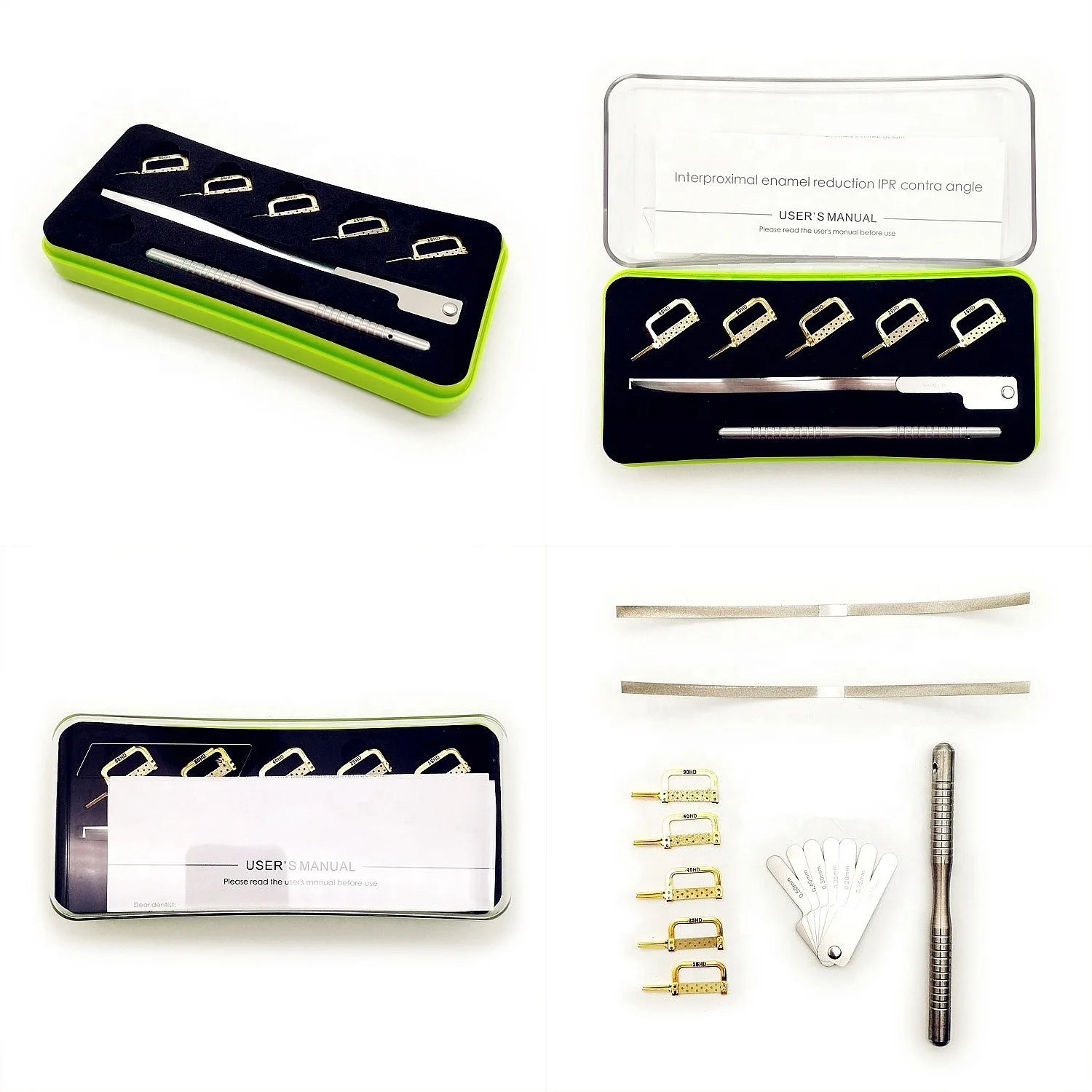 Orthodontic IPR Strips Kit Automatic Enamel Reduction Slicing Set Dentals Handpiece