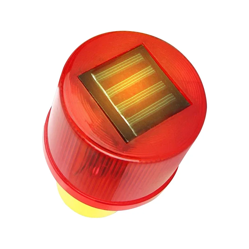 Solar LED Emergency Light Solar-powered Warning Lights Beacon Light Traffic Alarm Lights Tower Crane Lamp
