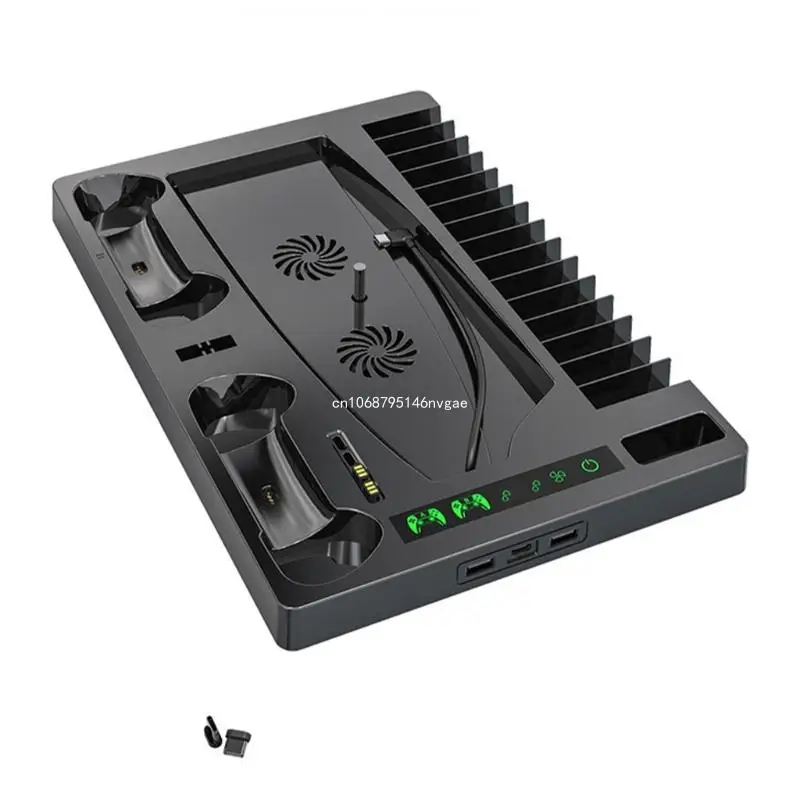 

Cooling Station with Controller Charging,Cooling Fan, Disc Holder for P5 Hanger New Dropship