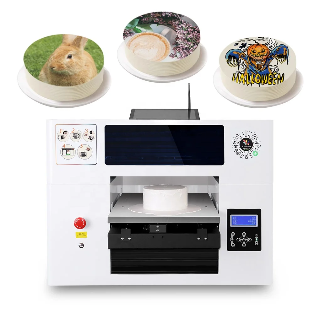 Mobile App Edible Printer Cake Printing Machine 3D Food Printer Direct Print Pictures To Decoration Birthday Cake Topper