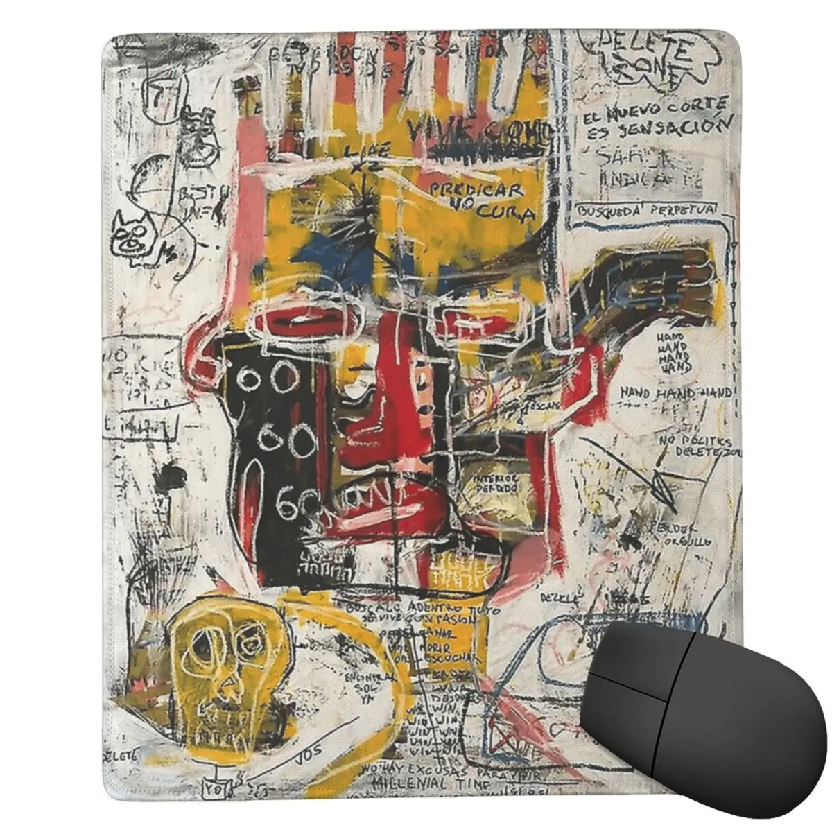 Random Face Mouse Pad Computer Keyboard Mouse Mat Gaming PC Laptop Desk Mat Office Accessories