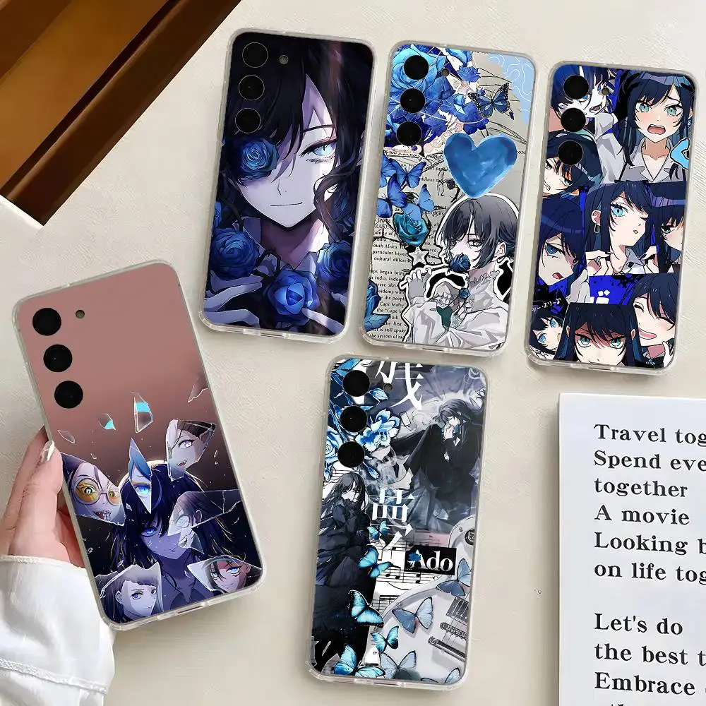 

Cool A-Ado-S For Samsung Galaxy A52 A12 A51 S21 Edge S22ULTRA S23 S20LITE Plus Ultra Transparent Cover
