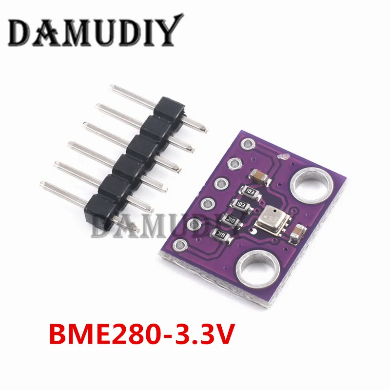 1-10PCS/ BME280- 5V 3.3V Digital Sensor Temperature Humidity Barometric Pressure Sensor Module I2C SPI 1.8-5V BME280-3.3V