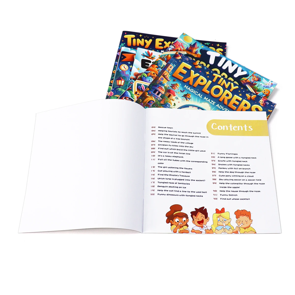 Adventure Maze Book for Kids: Fun and Challenging Puzzles to Boost Problem-Solving and Critical Thinking Skills