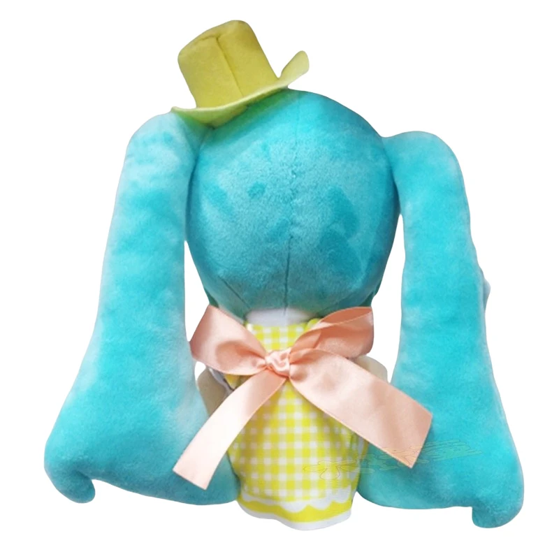 Figuras de dibujos animados de Japón Hatsune Miku, juguetes de peluche de 20cm, muñecos bonitos, regalos de cumpleaños para niños, decoración de Navidad Kawaii