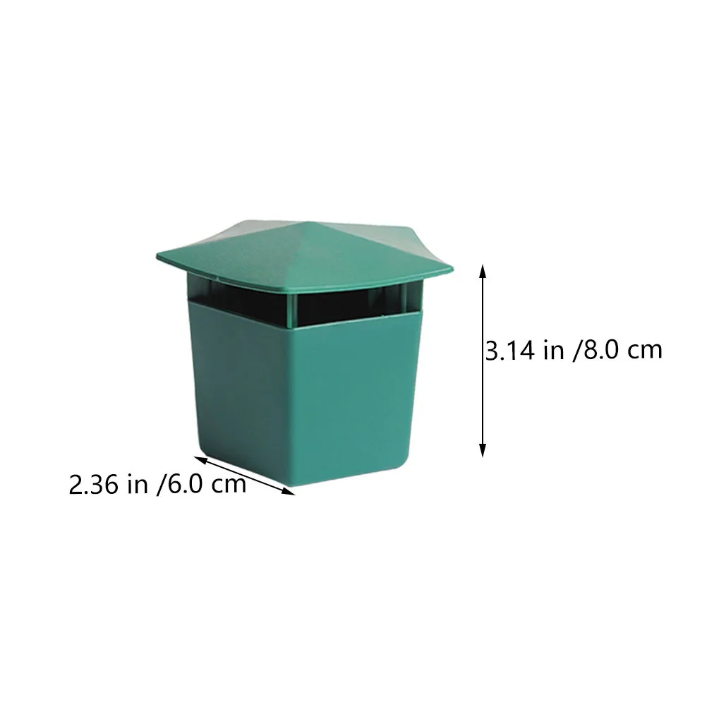 4 قطعة الفخاخ الحلزون البلاستيكية دائم آمنة حديقة مكافحة الآفات تصميم بسيط سهلة التنظيف العملي الحلزون الماسك القواقع فخ #5