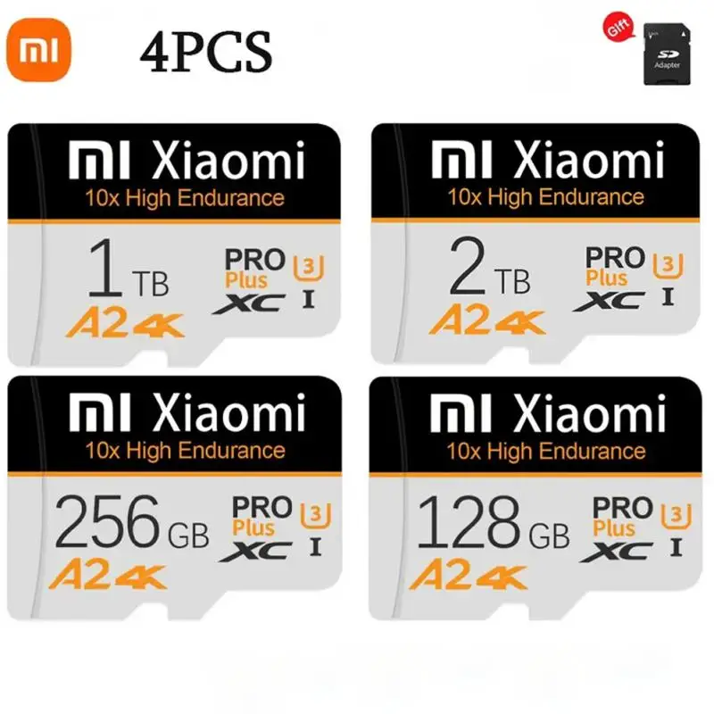 Xiaomi-Class10 Mini Cartão De Memória, Mini Cartão SD, Cartão TF