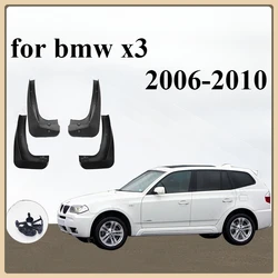 앞뒤 자동차 머드 플랩, BMW E83 LCI X3 2007 2008 2009 2010 스플래시 가드, 머드 플랩 스플래시 가드, 펜더 액세서리