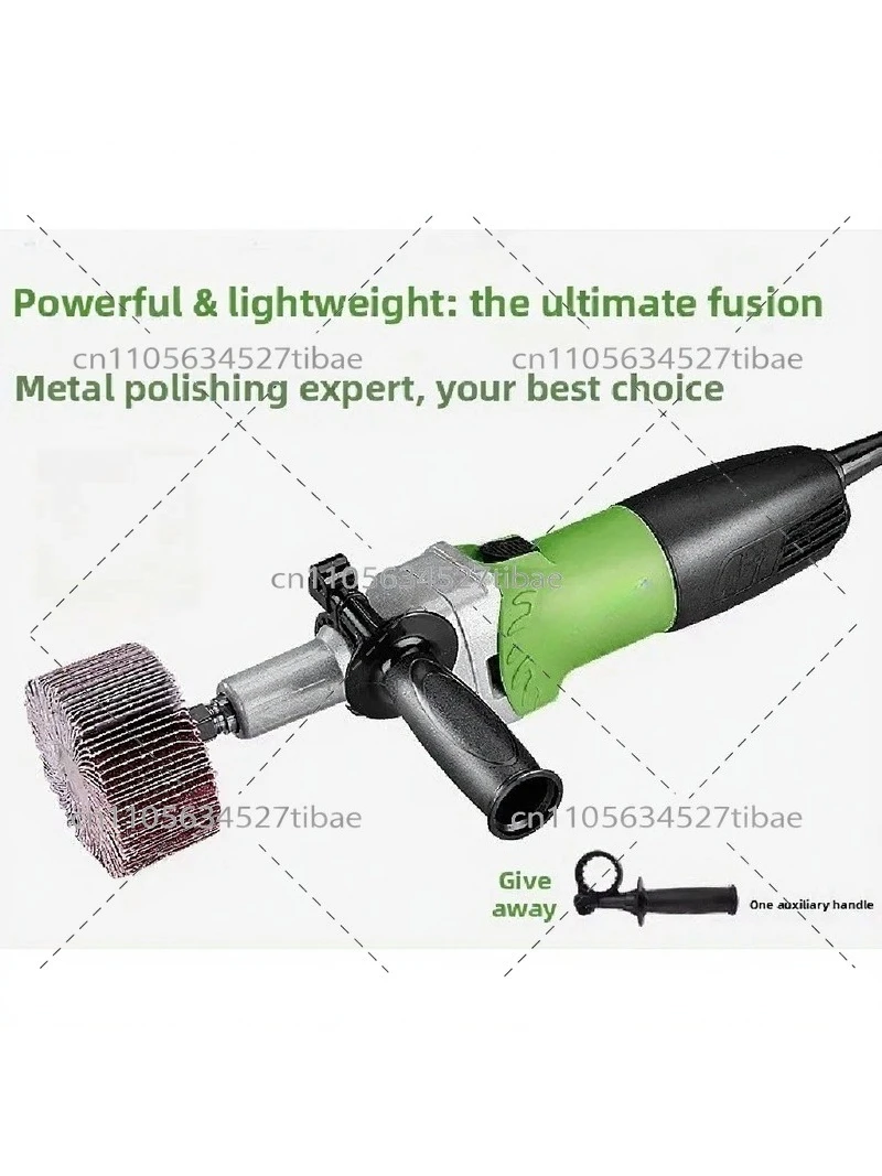 Multifunctional Straight Grinder Speed Adjustable Metal Electric Stainless Steel Wire Drawing Machine