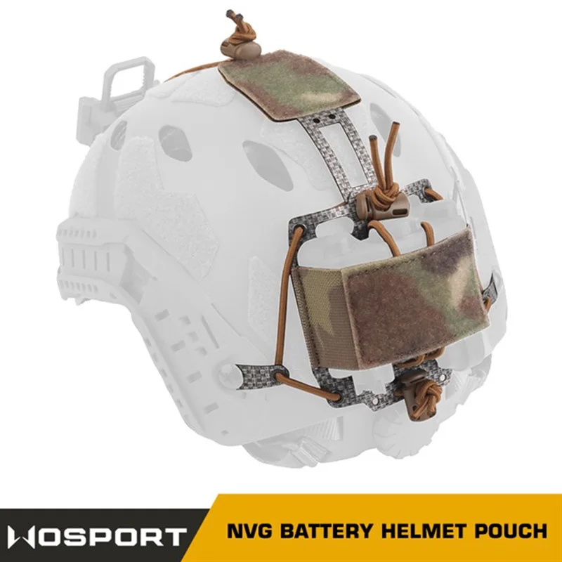

Tactical NVG Battery Helmet Pouch Multiple Tactical Helmet Adaptations Airsoft Accessories