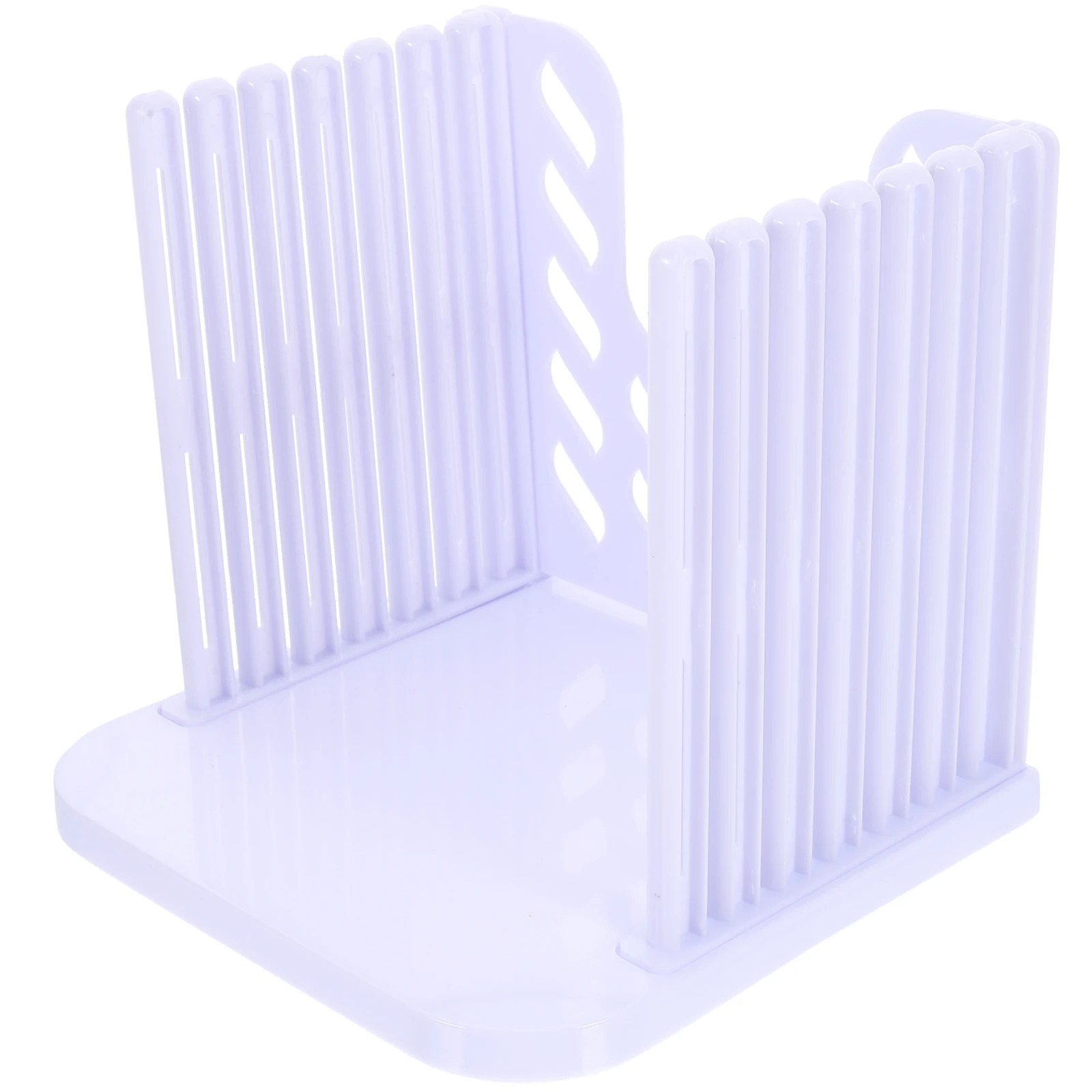 

Bread Slicer Purple ABS Material Safe BreadKnifeSlicer Sandwich Tool Home Kitchen Plastic BradSlicingGuides CrumbCatcher