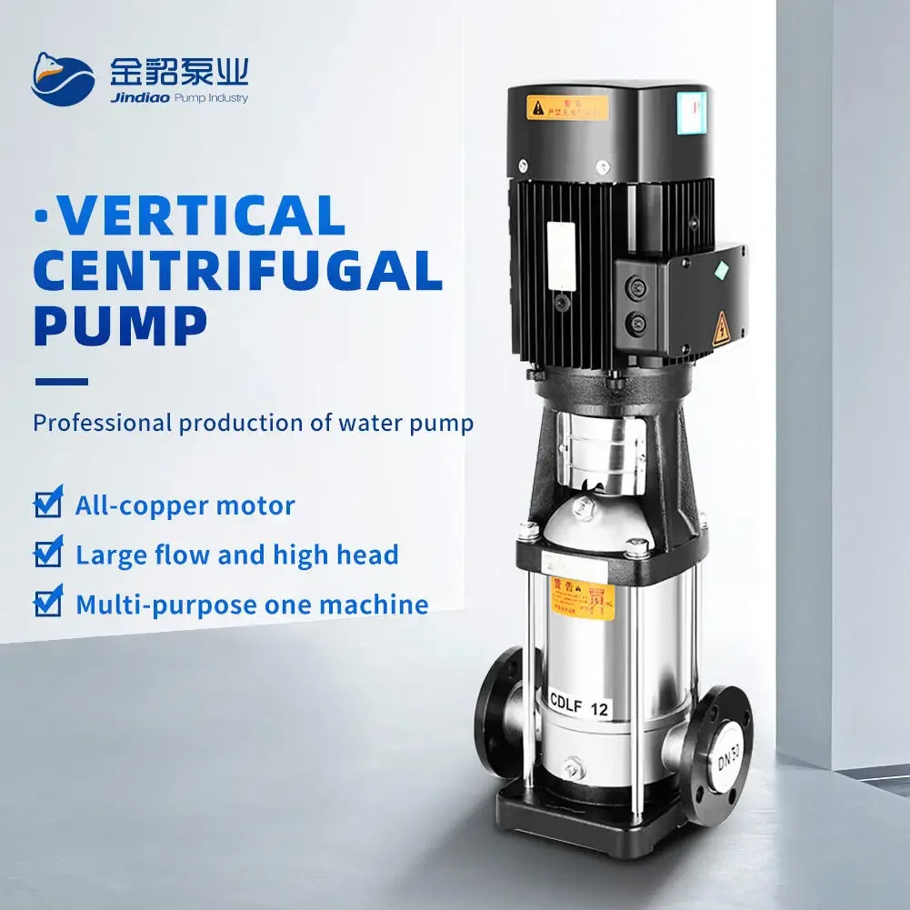 Cdl Cdlf Electric Stainless Steel Conveying Water Pump Vertical Multistage Centrifugal Pump