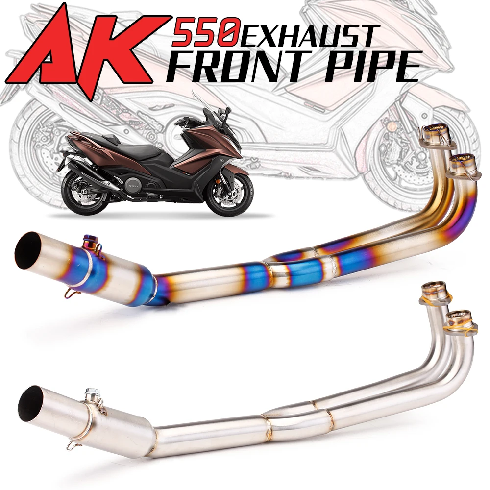 

For KYMCO AK550 Motorcycle Racing Performance Exhaust Racing slip on Line Motorcycle Muffler 51MM With catalyst