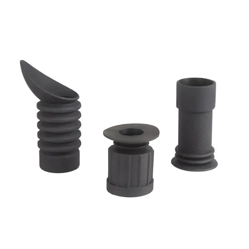 Rubber Scope Eyecup Flexible Shockproof Recoil Resistant Eye Guard Fits 42/43/45mm Scopes for Outdoor Hunting Shooting