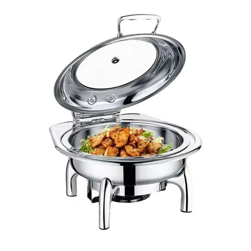 Buffet equipment manufacturers wholesale party buffet roll top hot pot with electric heater food heater