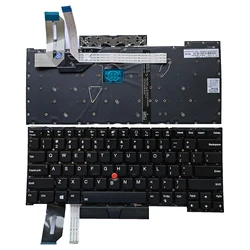 Tastiera sostitutiva per laptop con layout americano per Lenovo Thinkpad T14s,T14s Gen1,T14s Gen 2