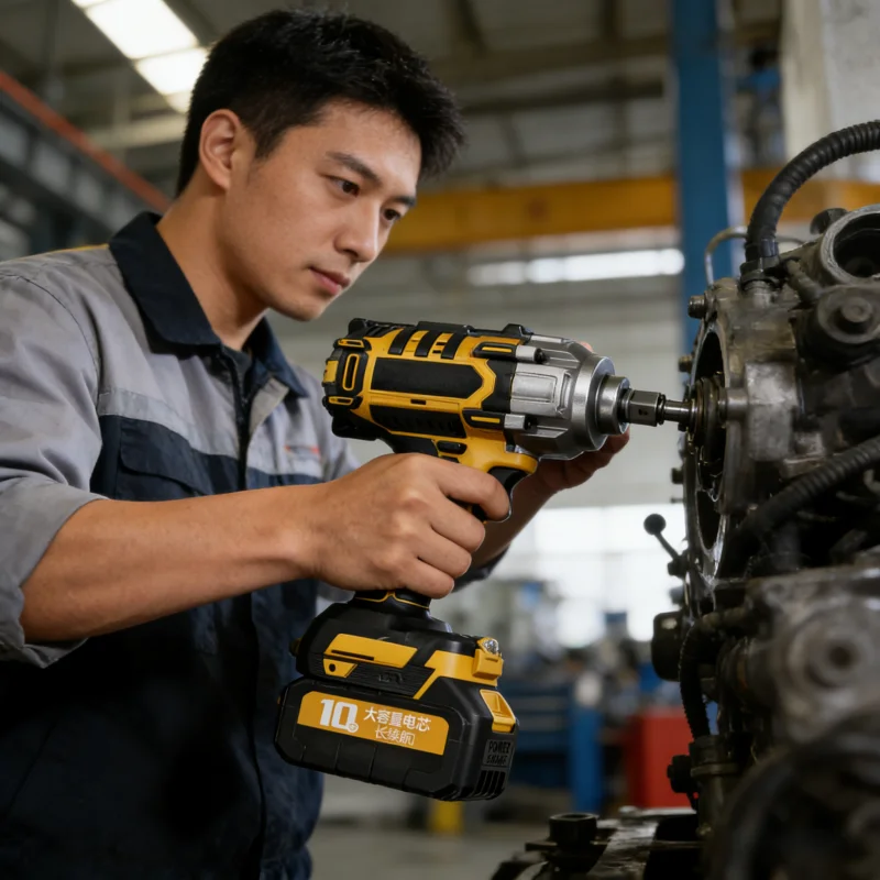 

Large Torque Electric Wrench Shelf Woodworking Auto Repair Air Gun Impact Wrench Klucz Udarowy Akumulatorowy마끼다 임팩 전동임팩