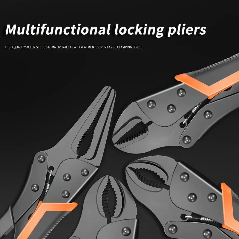 Powerful Pliers Multi-functional Pliers Tool Multi-functional Pressure Pliers Industrial Grade Manual Fixed Welding Power Pliers