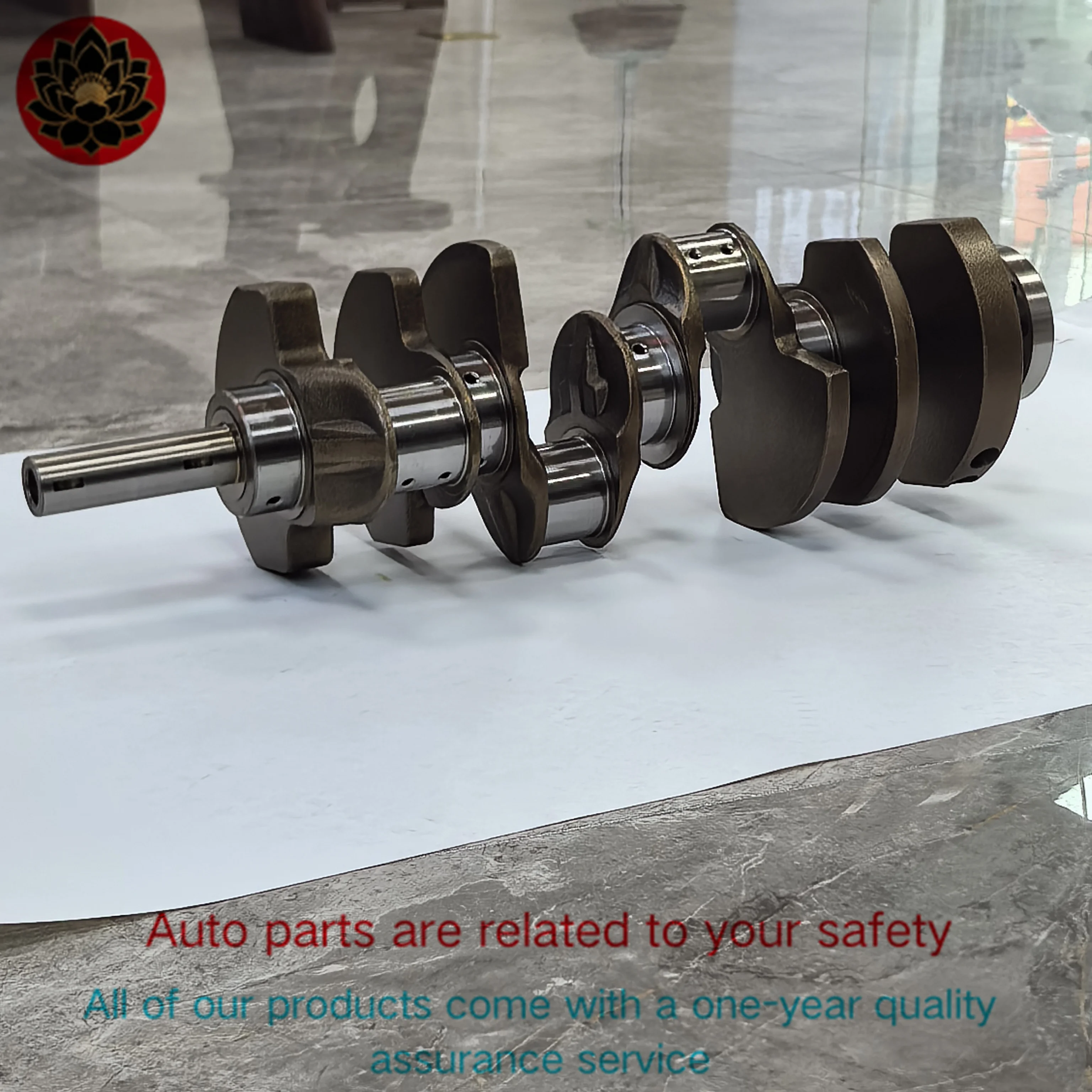 

Original factory used for Toyota 13401-0S010 USF40 engine parts LS460 3UR V8 crankshaft