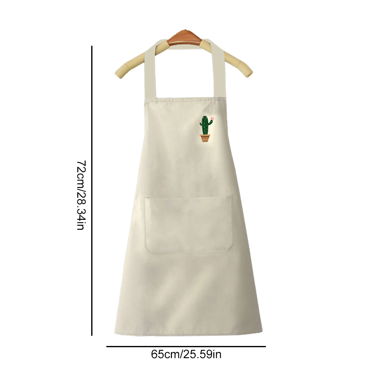 Kitchen Aprons With Pocket Cooking For Women Men Sleeveless Cleaning Apron Clothes Waterproof Chef Bar Shop Cafes Working Aprons