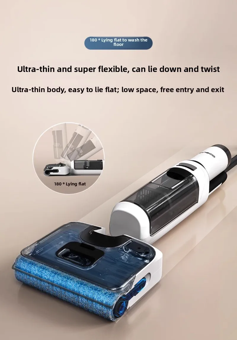 TINECO Smart Floor Cleaner V7 Lie Flat Anti Hair Tangling Home Use