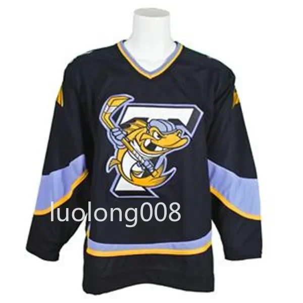 Custom 2023 men Toledo Walleye Hockey Jersey Embroidery Stitched Customize any number and name Hockey Jersey