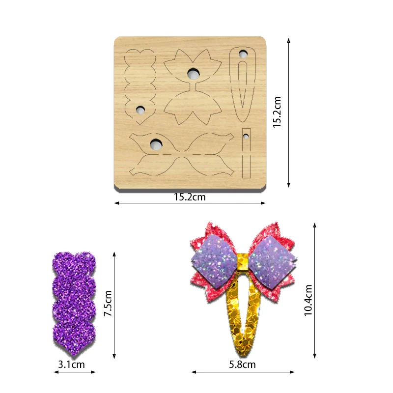 

Новинка: Деревянная вырубная форма для банта-заколки для волос – DIY-форма для рукоделия из кожи для аксессуаров для волос