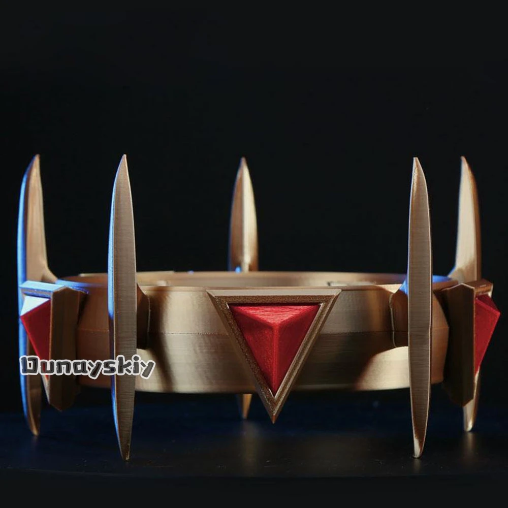 Inmortal Ahri LOL Inmortal Ahri Korona Bal Cosplay Rekwizyty Ręcznie Robione PVC Materiał 22CM Ahri Rekwizyty Korony do Odgrywania Ról