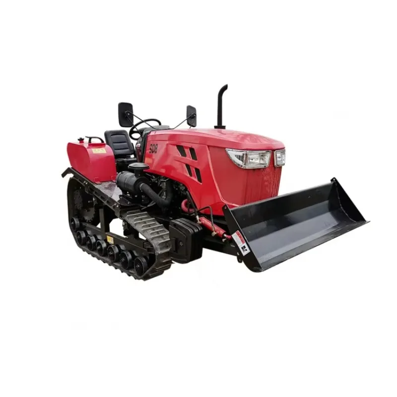 Agricultural Tracked Motocultor Orchard Micro Tiller Agriculture Power Tiller Diesel Engine Cultivator Machine