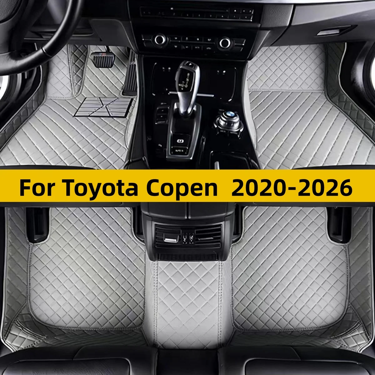 Car Floor Mat For Toyota Copen 2020 2021 2022 2023 2024 2025 2026 Waterproof Tapetes Para Carro Car Floor Mats