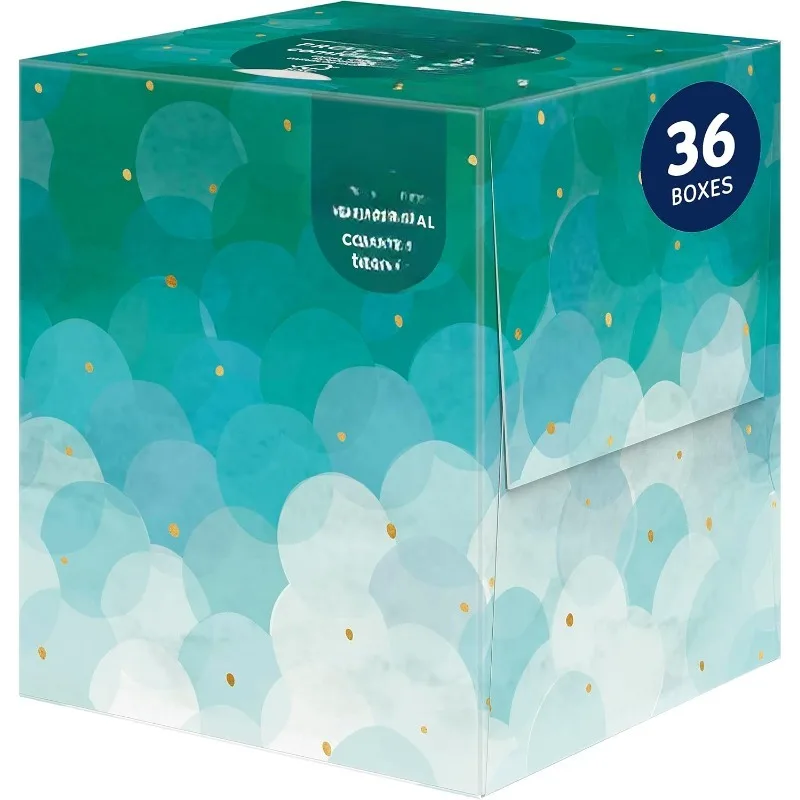 Bulk (21270), 2-Ply, White, Upright Cube Boxed Format, Designed for Business (90 Tissues/Box