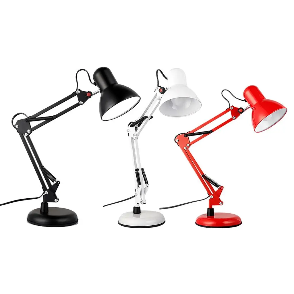 

LED Desk Lamp, Metal Lamp with Clamp, Dimmable Eye-Caring table lamp, 3 Color Modes, Desk Lamps Working