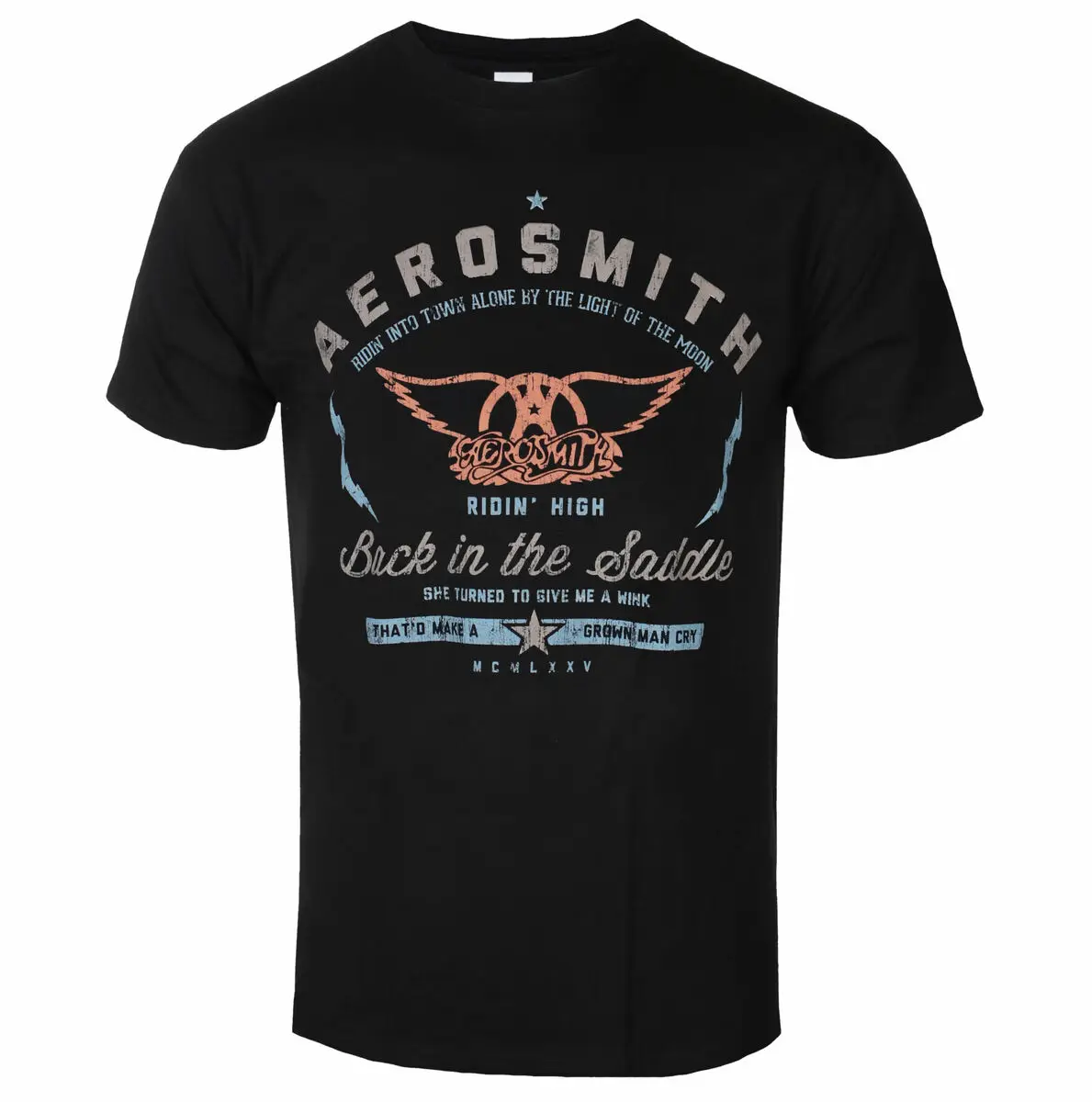 Fit Aerosmith Grafik Baumwoll-Band-T-Shirt Unisex Sommer Kurzarm Mode Marken-T-Shirt Luxus Casual Vintage T-Shirts – Detail 6