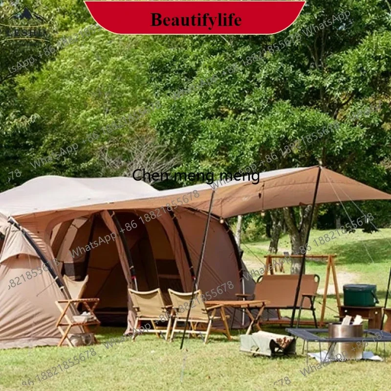 M138Op Quality Pop Up Camp Sauna Tent Room Portable Hiking Insulated Camping Ice Cube Winter Fishing Tent With Table And Chair