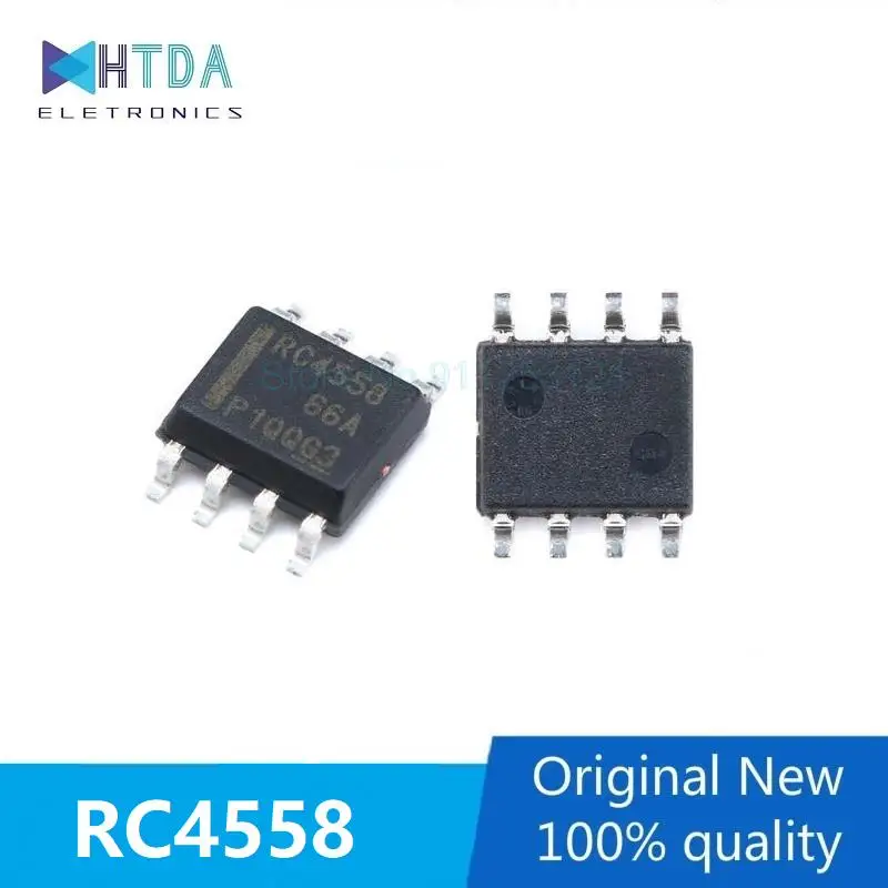 20pcs/lot RC4558DR RC4558 RC4558DRG4 SOP8