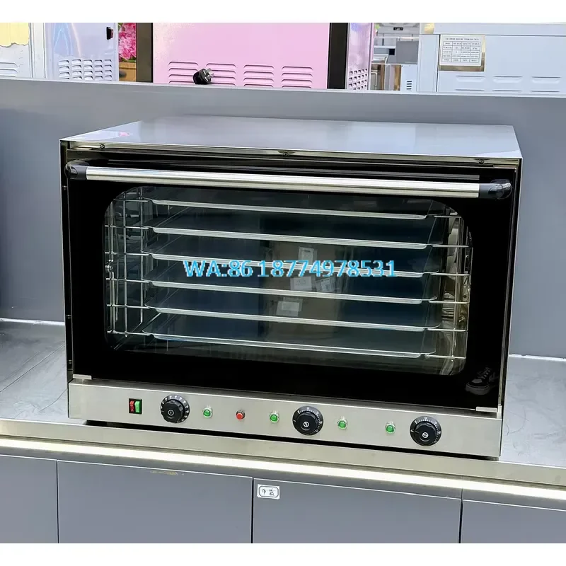 Wmwmnu Commercial Convection Oven Rapid Heating for Bread Cake Pizza Tarts Nuts Bakery Cafe Use